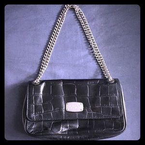 Michael Kors black baguette